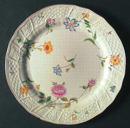 Rose Bouquet Dinner Plate