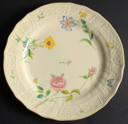 Rose Bouquet Salad Plate