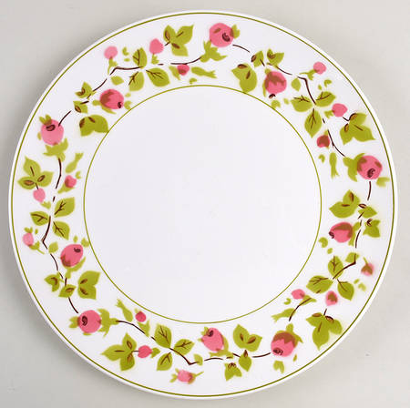 Rose Buds 12" Chop Plate (Round Platter)