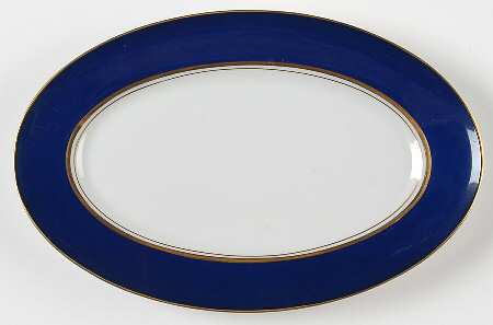 Royal Cobalt Relish/Gravy Underplate