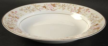 Rose Crest Rim Soup Bowl