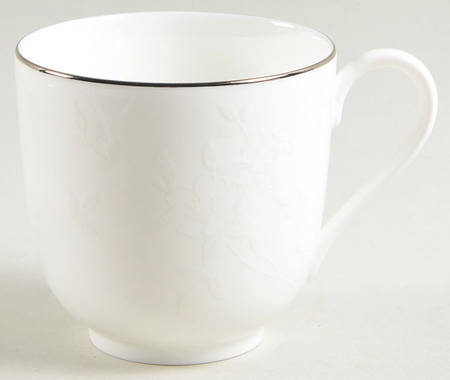 Rose Damask Flat Cup