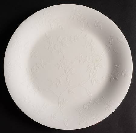 Rose Damask Dinner Plate