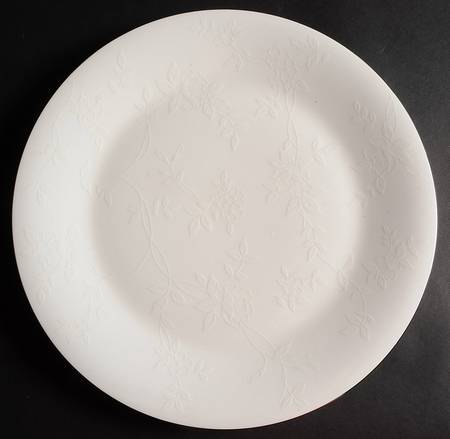 Rose Damask 12" Chop Plate (Round Platter)