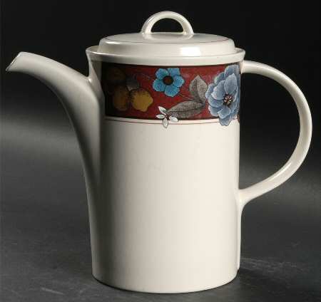 Romantic Fleur Coffee Pot & Lid