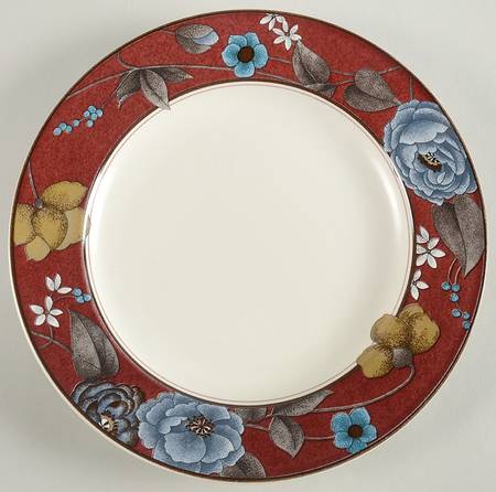 Romantic Fleur Salad Plate