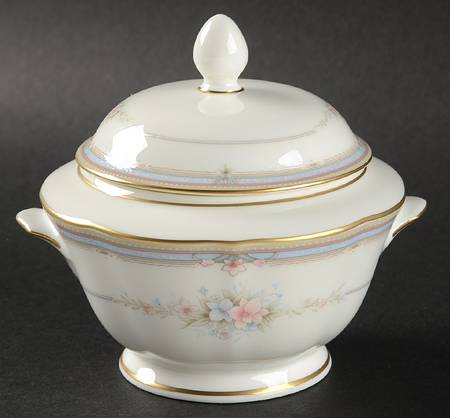 Romantic Garden Sugar Bowl & Lid