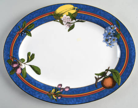 Royal Garden 14" Oval Serving Platter