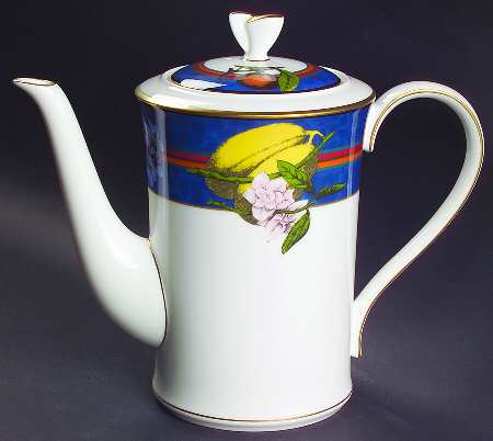 Royal Garden Coffee Pot & Lid