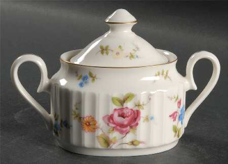 Rose Glow Sugar Bowl & Lid