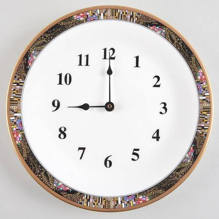 Royal Glimmer Clock Plate