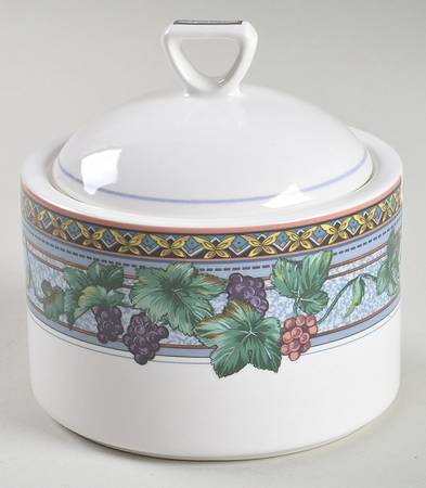 Royal Harvest Sugar Bowl & Lid