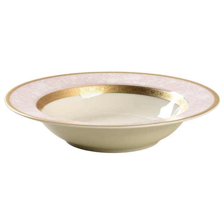 Rose Hill Rim Fruit/Dessert (Sauce) Bowl