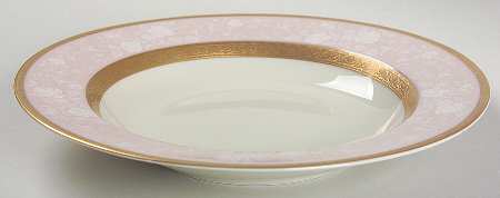 Rose Hill Rim Soup Bowl by Mikasa