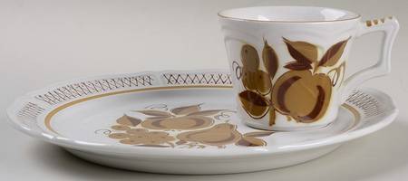 Romano Snack Plate & Cup Set