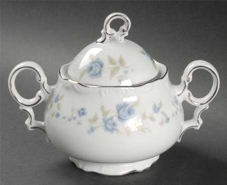 Rose Melody Sugar Bowl & Lid