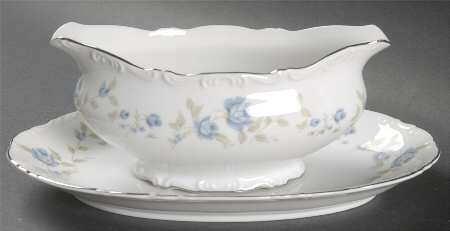 Rose Melody Gravy Boat & Underplate