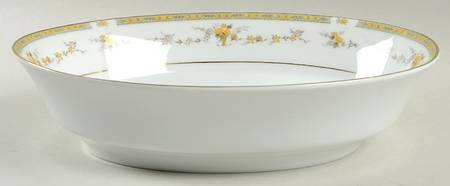 Romi 9" Oval Vegetable Bowl
