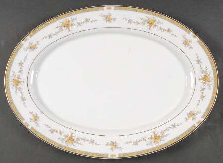 Romi 16" Oval Serving Platter
