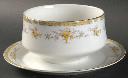 Romi Gravy Boat with Attached Underplate