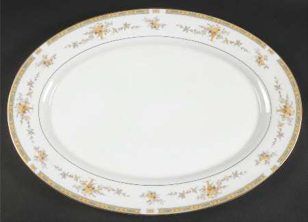 Romi 16" Oval Serving Platter