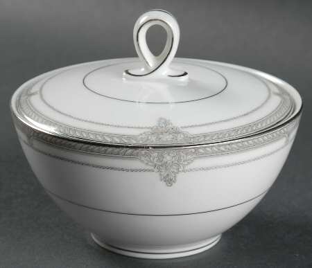 Rondelay Sugar Bowl & Lid by Mikasa
