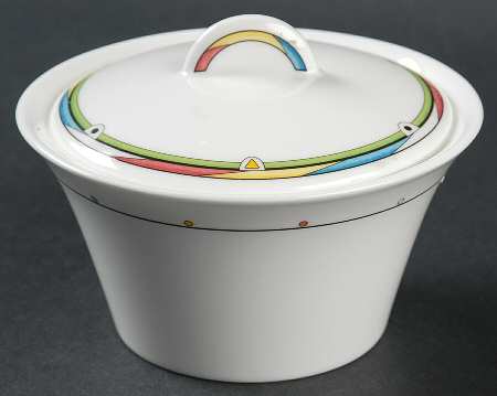 Rondelle Sugar Bowl & Lid