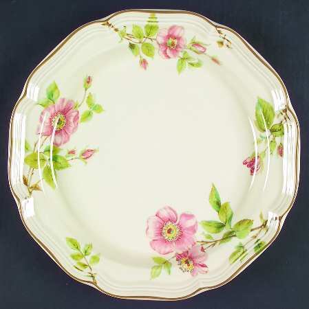Rose Petals 12" Chop Plate (Round Platter)