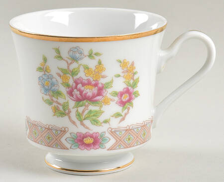Rose Peony Footed Cup