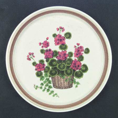 Rosy Posies Dinner Plate