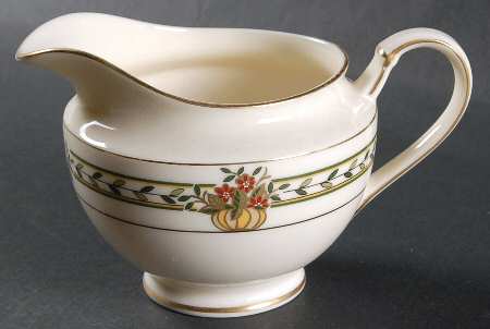 Rose Point Creamer