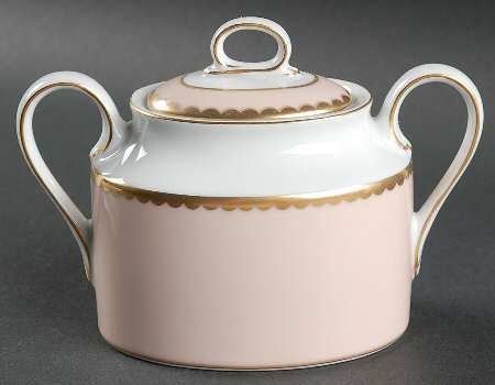 Rose Quartz Sugar Bowl & Lid