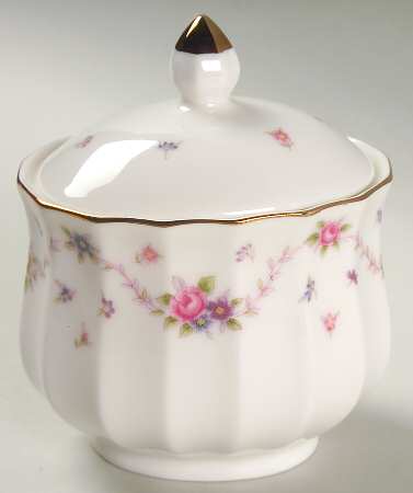 Royal Rose Sugar Bowl & Lid
