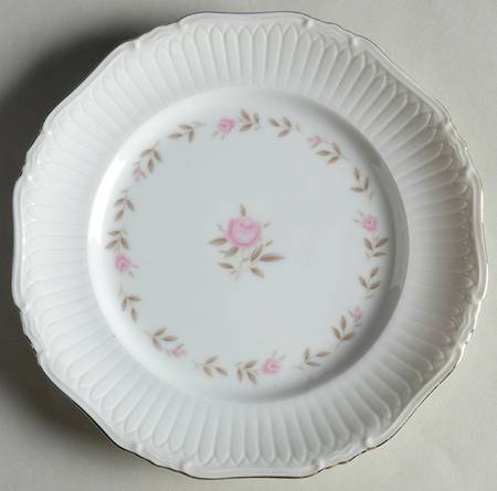 Royal Rose Salad Plate