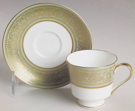 Rosemont Footed Demitasse Cup & Saucer Set