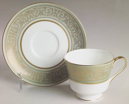 Rosemont Footed Cup & Saucer Set