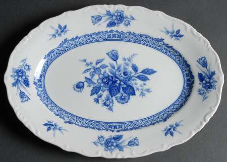 Rosalie 12" Oval Serving Platter