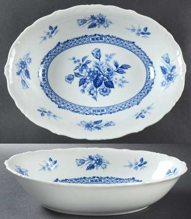 Rosalie 10" Oval Vegetable Bowl