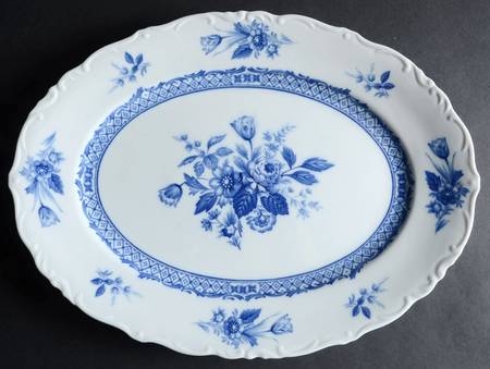 Rosalie 15" Oval Serving Platter