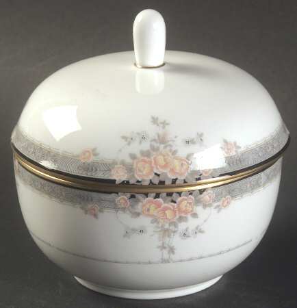 Rosaline Sugar Bowl & Lid