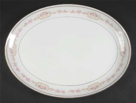 Rosarito 16" Oval Serving Platter
