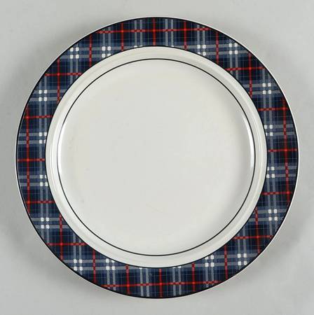 Royal Stewart Blue 12" Chop Plate (Round Platter)