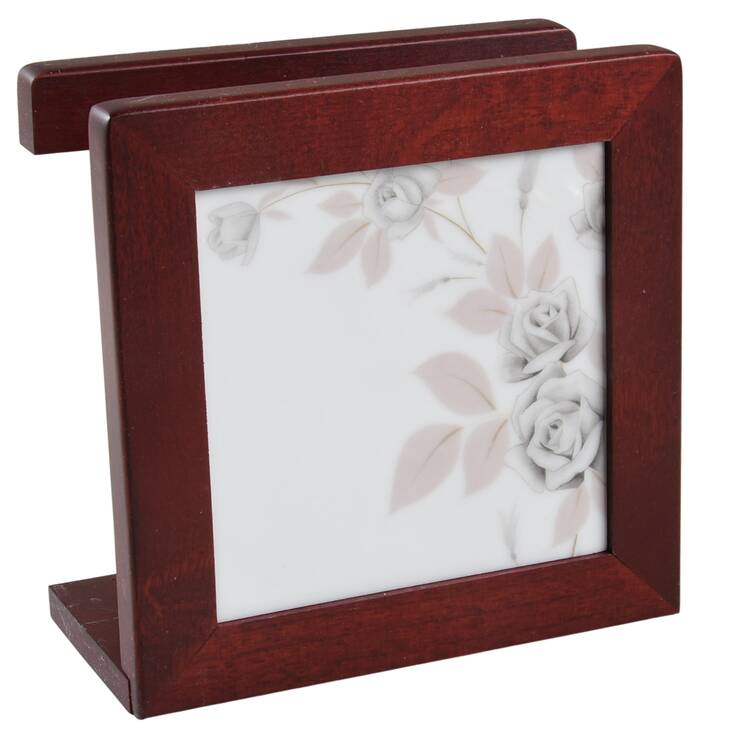 Rosecrest 6 1/8" Rosewood Napkin Holder  HC