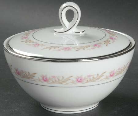 Rose Lane Sugar Bowl & Lid