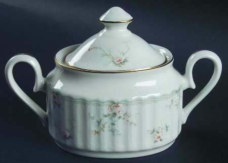 Roselle Sugar Bowl & Lid