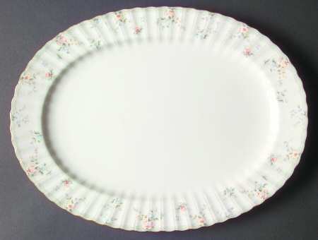 Roselle 14" Oval Serving Platter