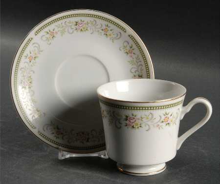 Rosemere Footed Cup & Saucer Set