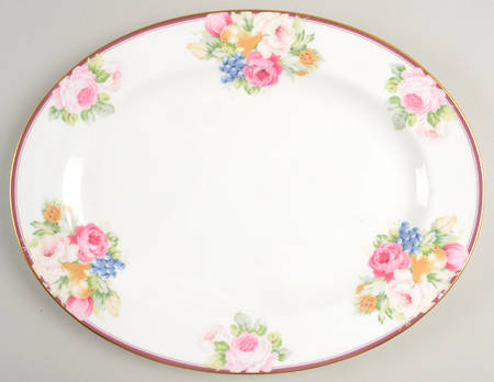 Rosemead 12" Oval Serving Platter