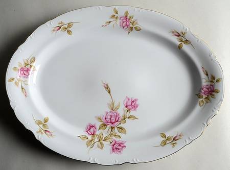 Rosetta 16" Oval Serving Platter