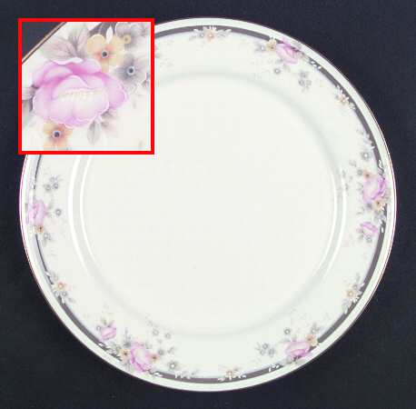 Rosette Dinner Plate